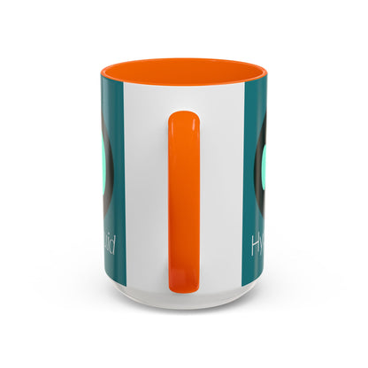 Hyperliquid White font Hyperliquid Accent Mug by cypherpunkgear.com