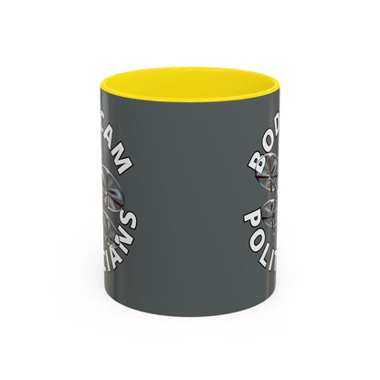 Bodycam the Politicians Drone Grey Accent Mug by cypherpunkgear.com