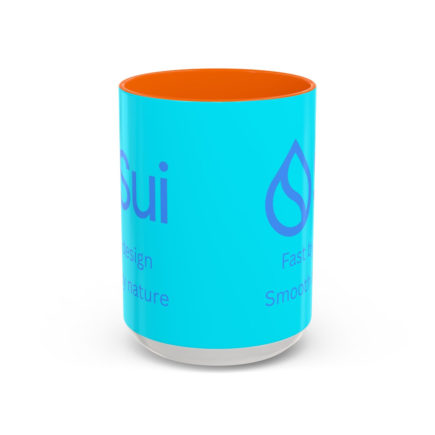 SUI Light Blue Accent Mug by cypherpunkgear.com