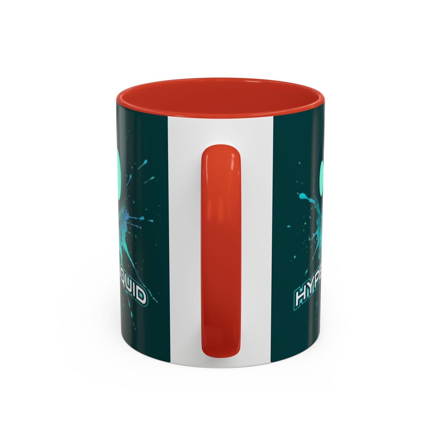 HYPE Drip Dark Hyperliquid Accent Mug by cypherpunkgear.com