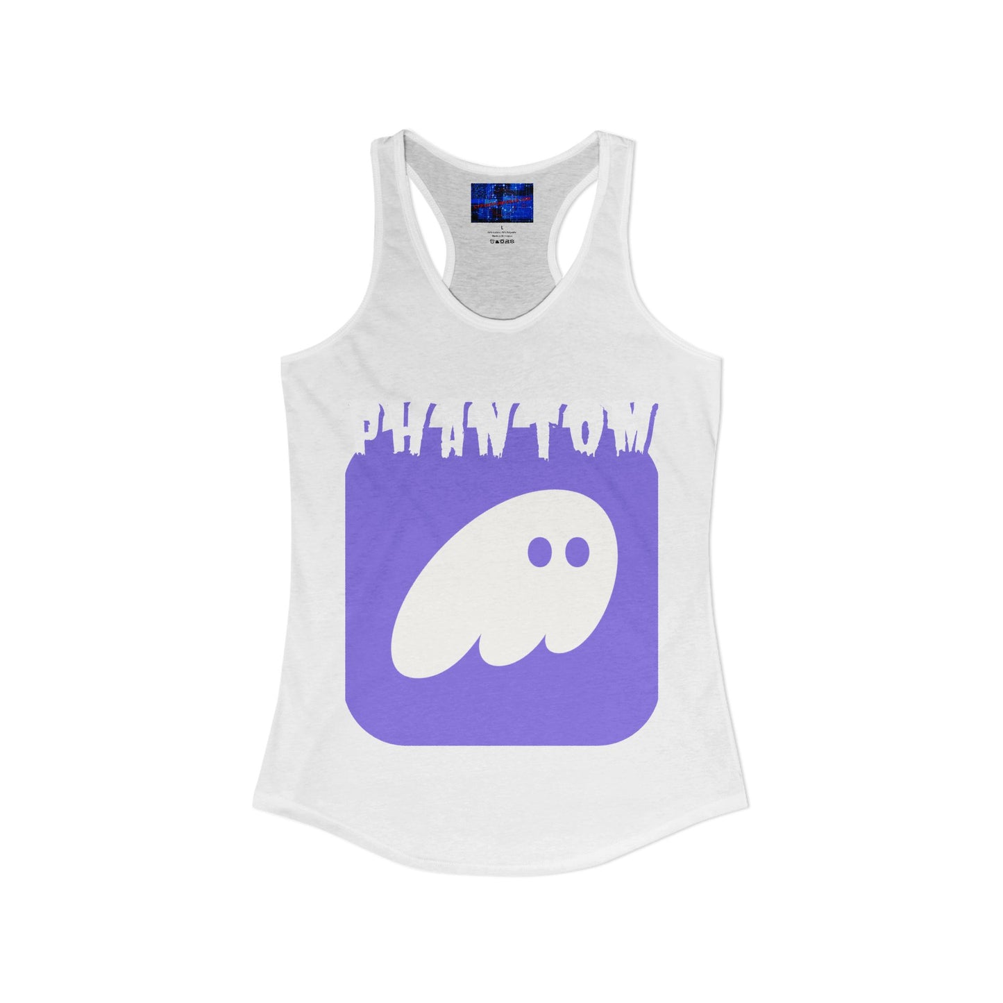 Phantom Hot Wallet Women's Racerback Tank Top by cypherpunkgear.com
