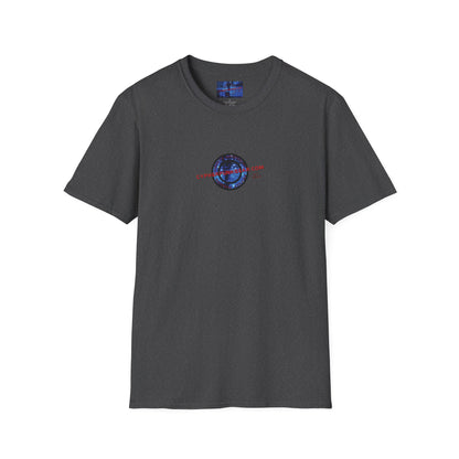 2-sided, cypherpunkgear.com logo Dark colors Unisex T-Shirt by cypherpunkgear.com