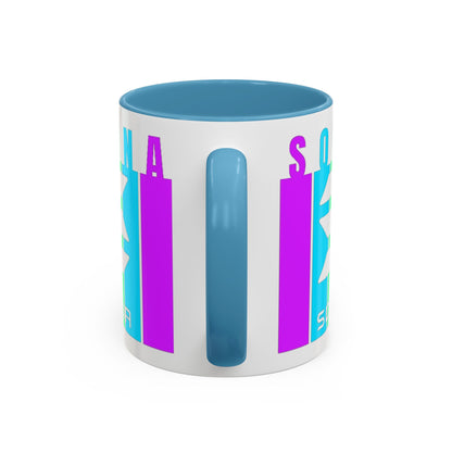 Solana (SOL) Freedom Accent Mug by cypherpunkgear.com