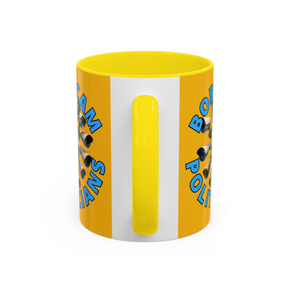 Bodycam the Politicians Cameras Yellow Accent Mug by cypherpunkgear.com