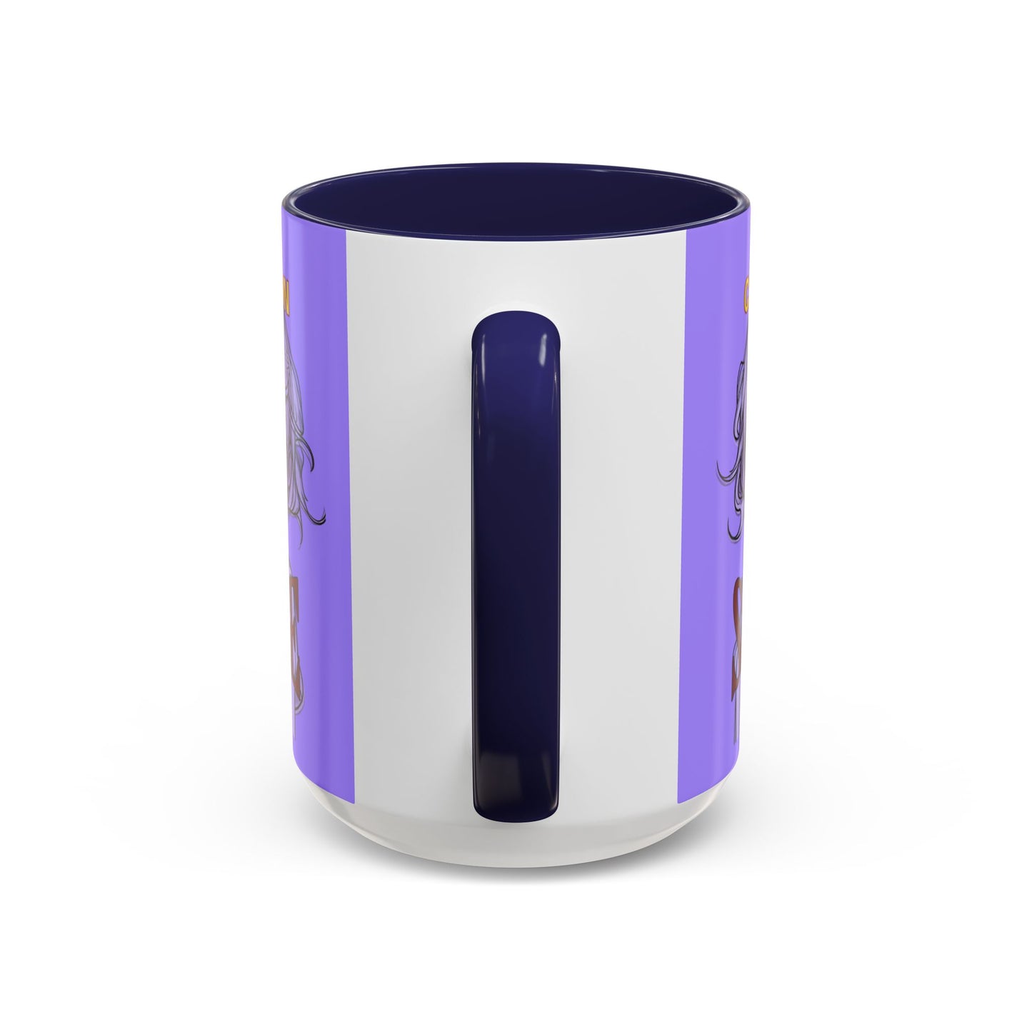 Caution, Savage Light Purple Accent Mug by cypherpunkgear.com