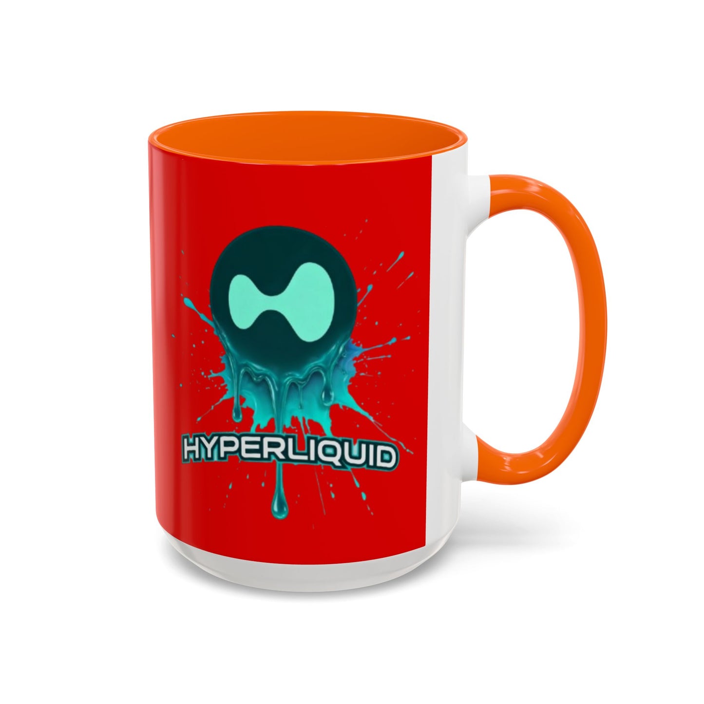 HYPE Drip Red Accent Mug by cypherpunkgear.com