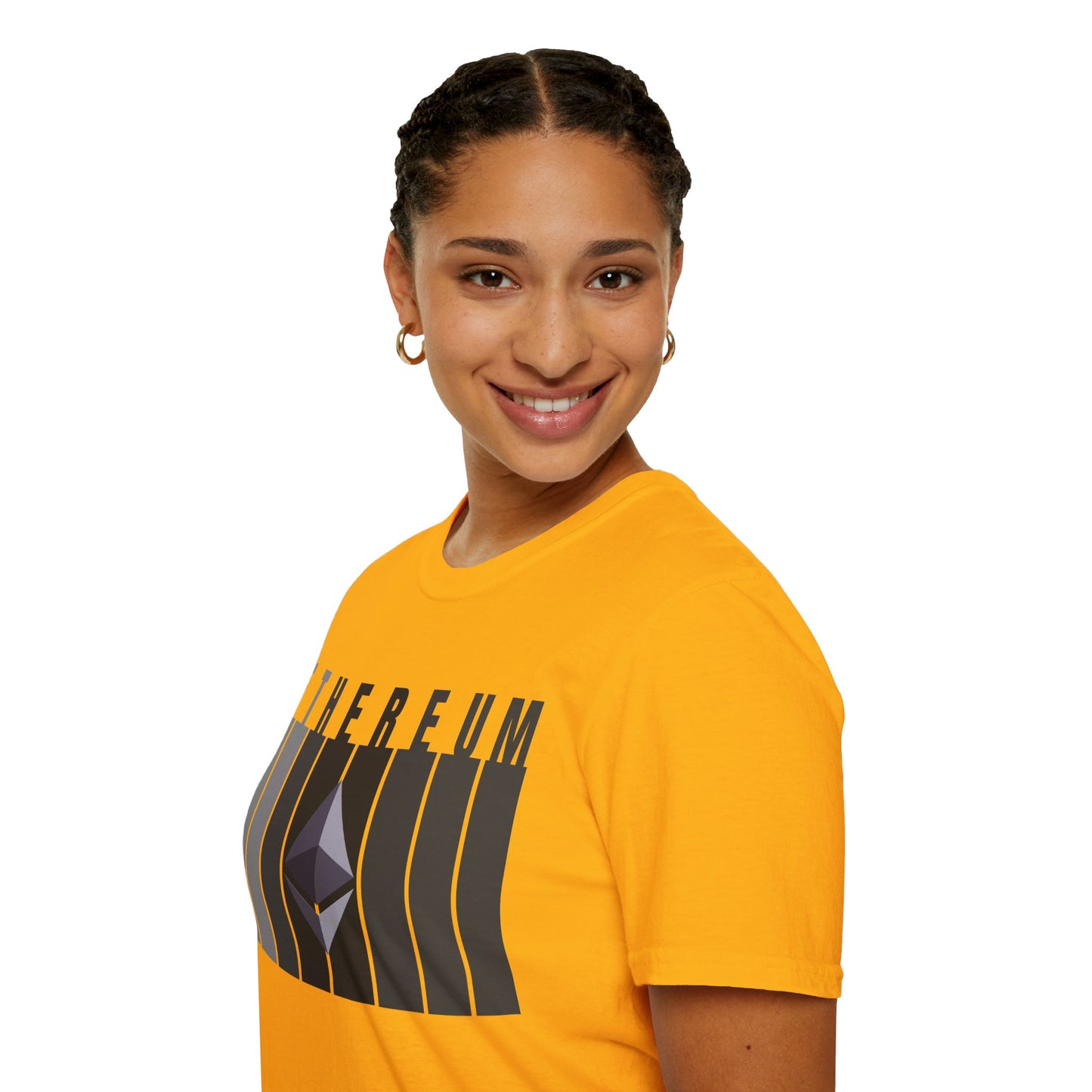 Ethereum (ETH) Light colors Unisex T-Shirt by cypherpunkgear.com