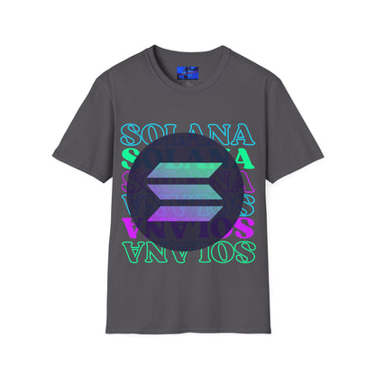 Solana Solana Solana (SOL) DKcolors Unisex T-Shirt by cypherpunkgear