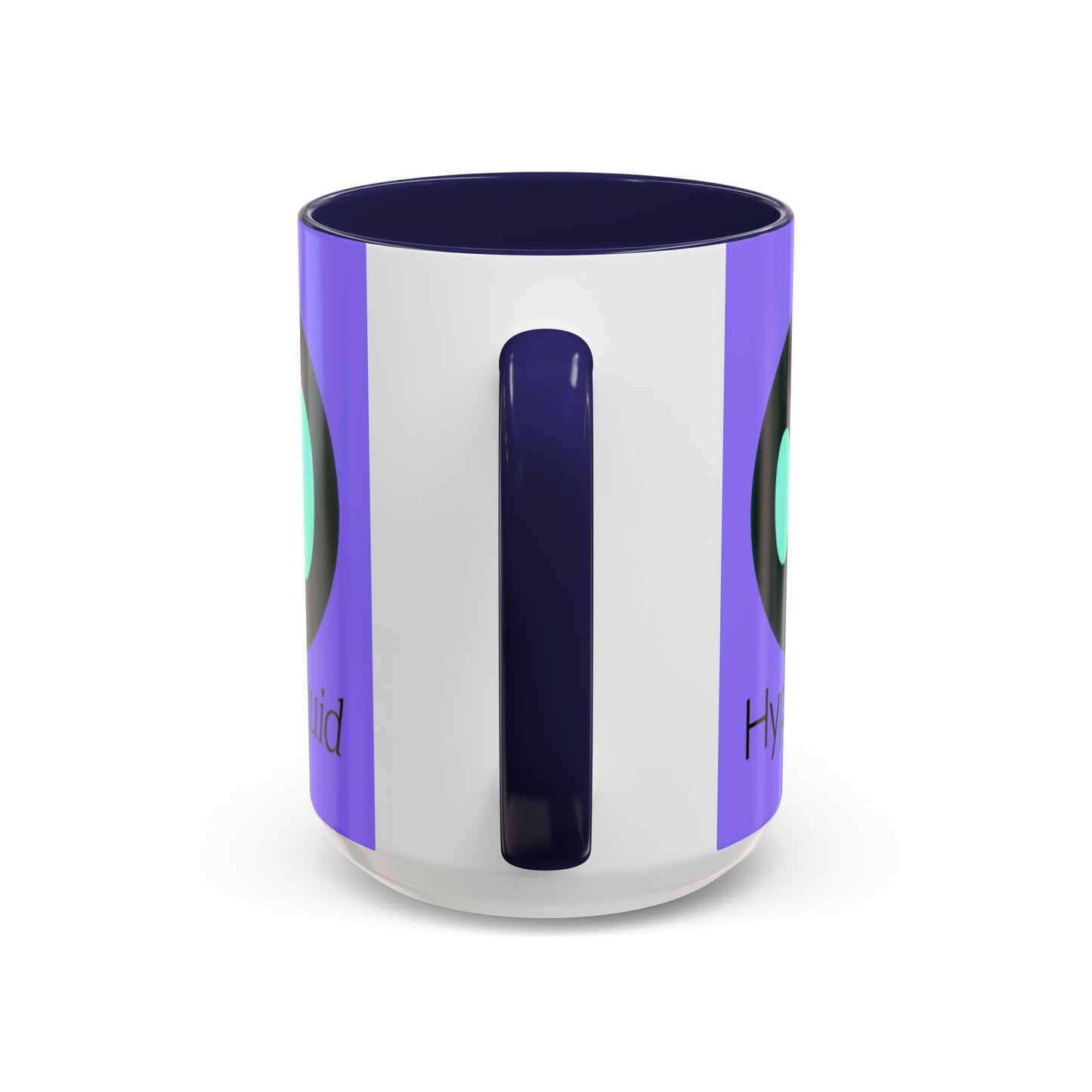 Hyperliquid Black font Light Purple Accent Mug by cypherpunkgear.com