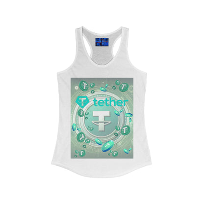 Tether Women's Racerback Tank Top by cypherpunkgear.com