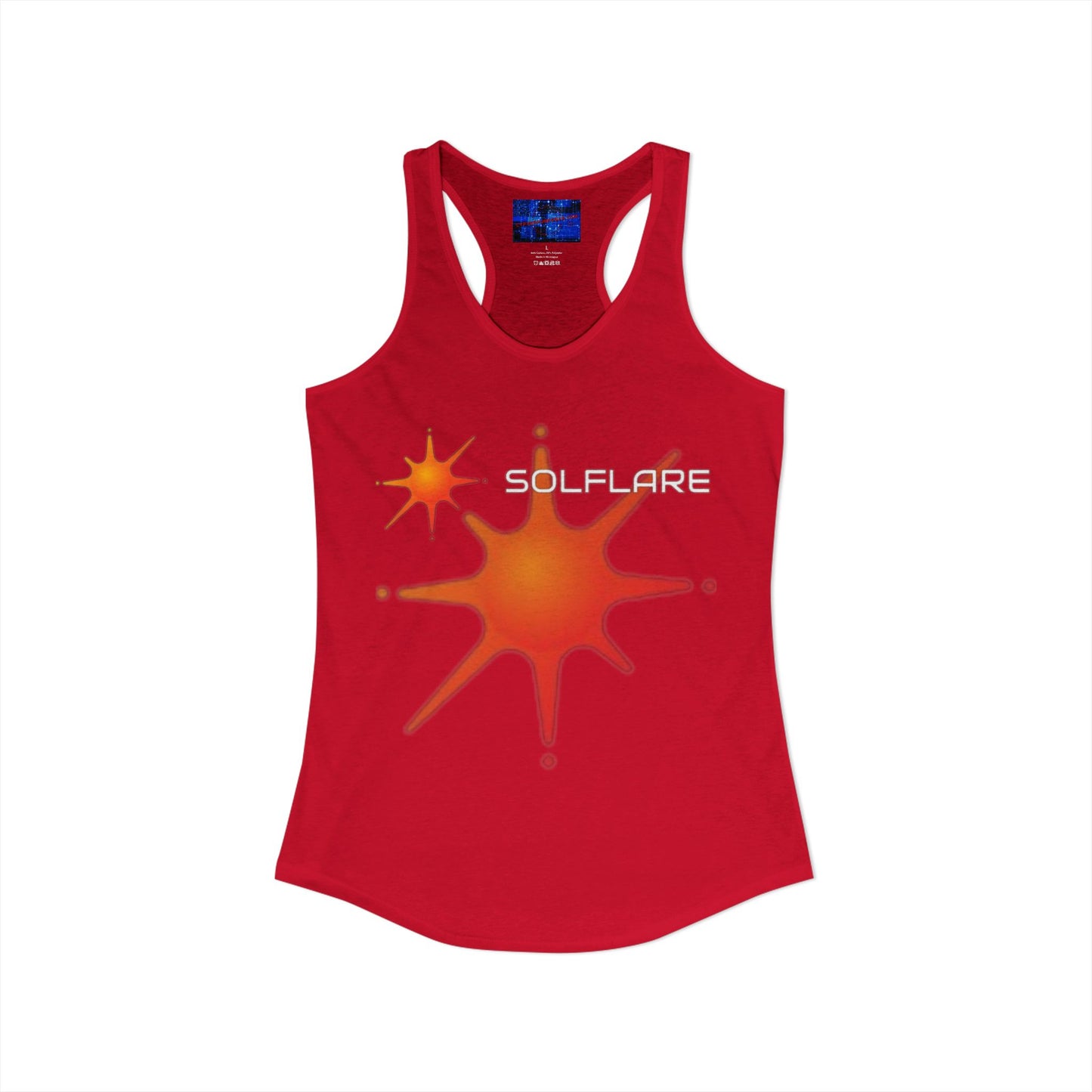 Solflare Women's Racerback Tank Top by cypherpunkgear.com