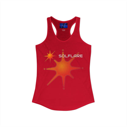 Solflare Women's Racerback Tank Top by cypherpunkgear.com