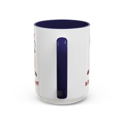 Is it Samhain yet? White Accent Mug by CreepyCrafts.boo