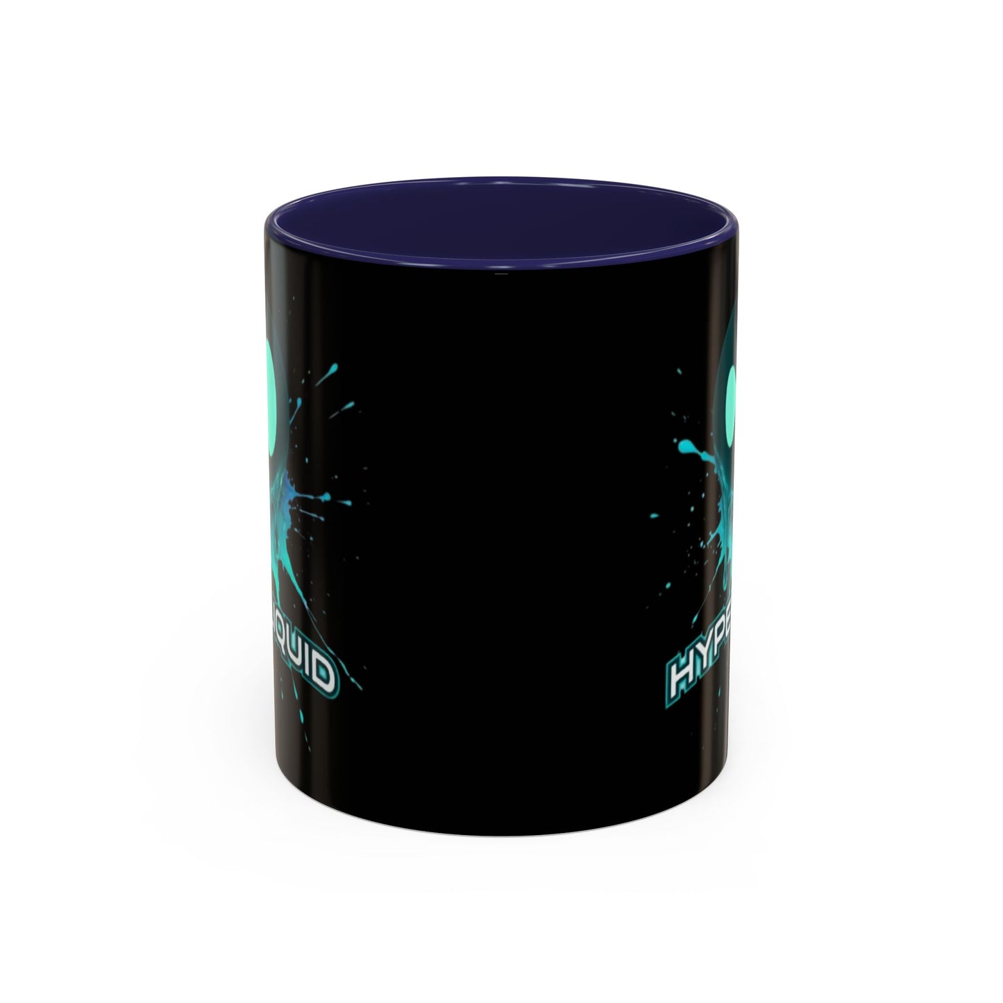 HYPE Drip Black Accent Mug by cypherpunkgear.com