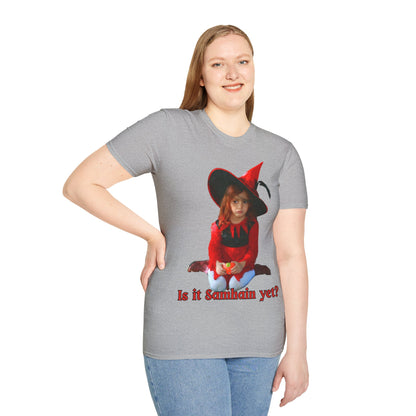Is it Samhain yet? LTcolors Unisex T-Shirt by CreepyCrafts.boo