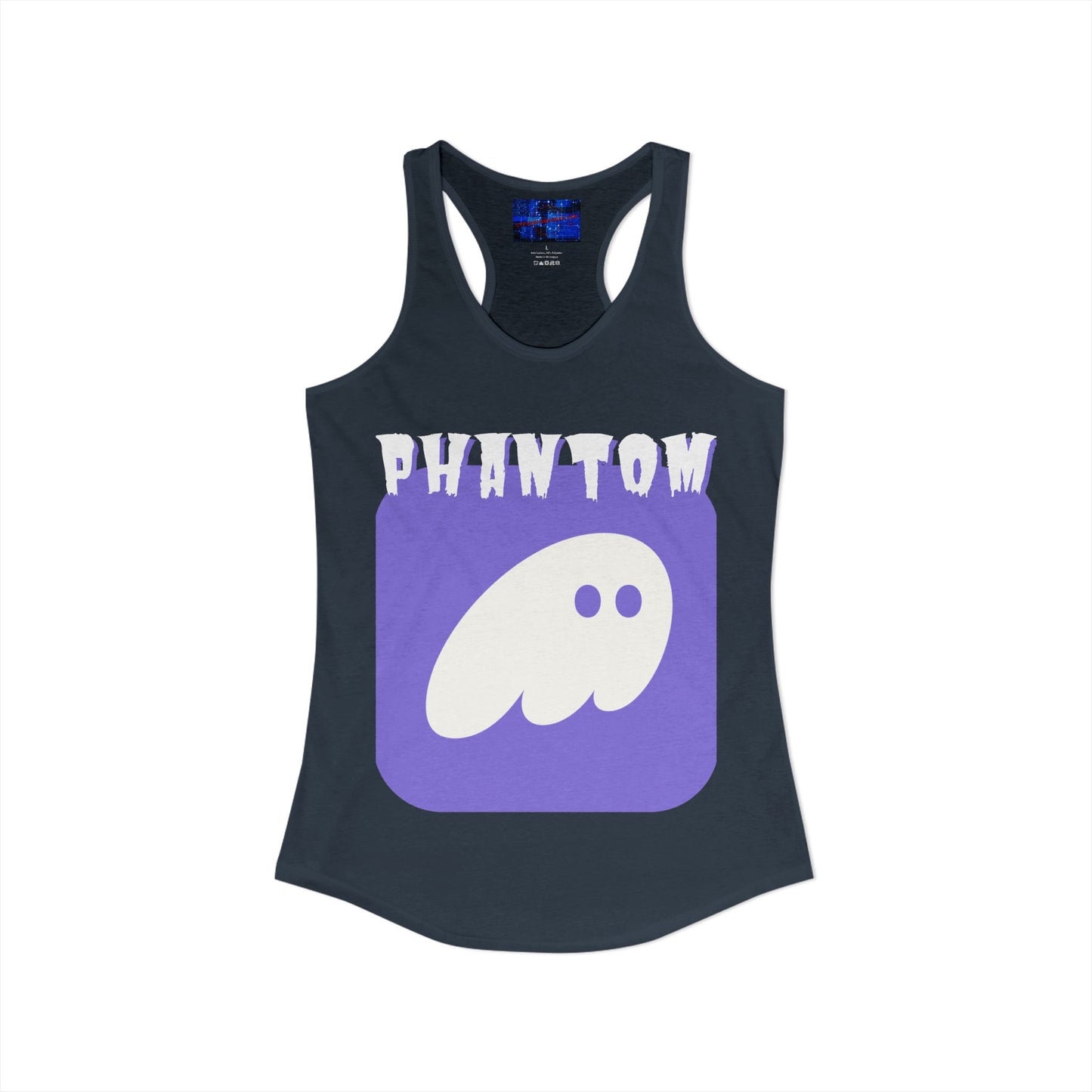 Phantom Hot Wallet Women's Racerback Tank Top by cypherpunkgear.com