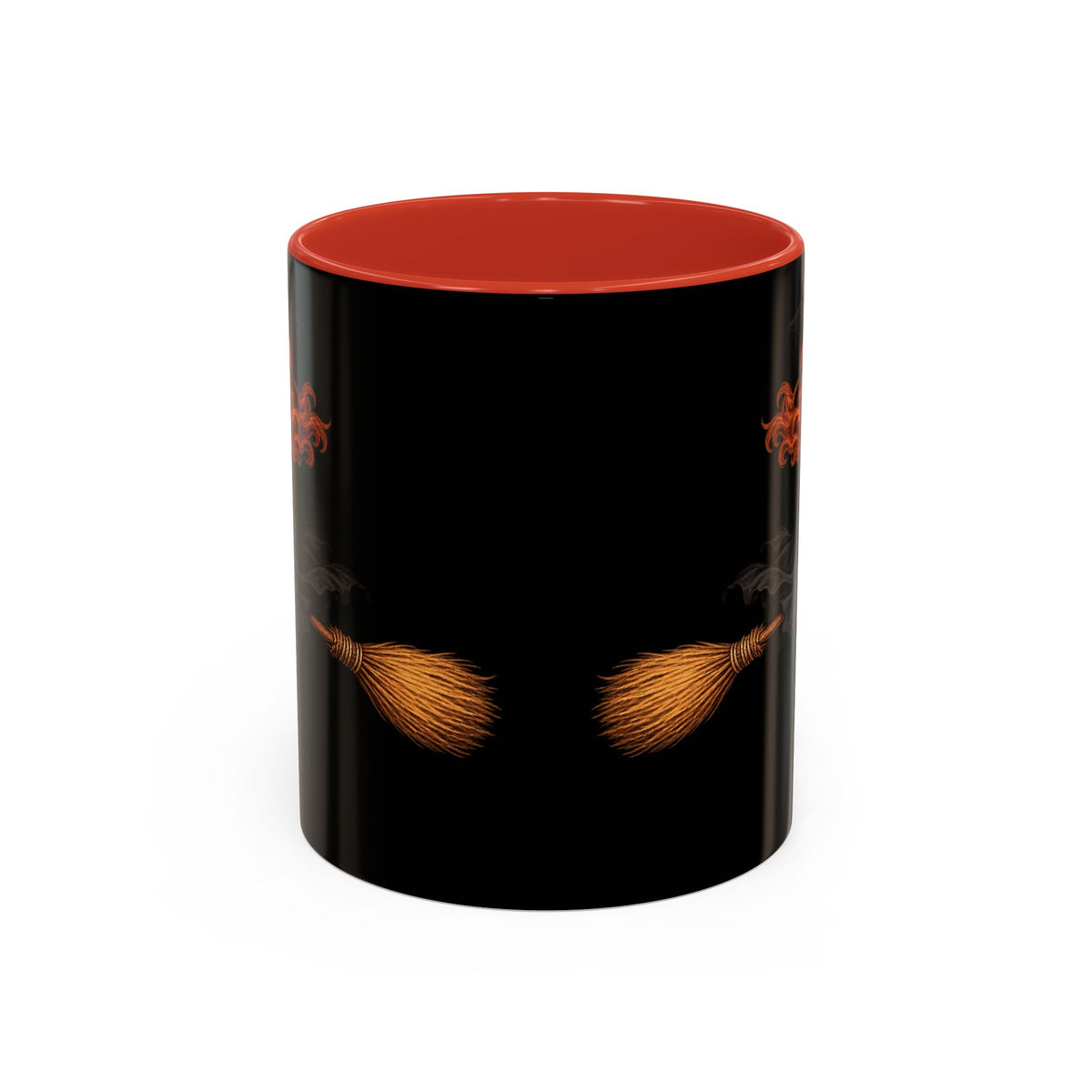 Hazel Hex Black Accent Mug by CreepyCrafts.boo
