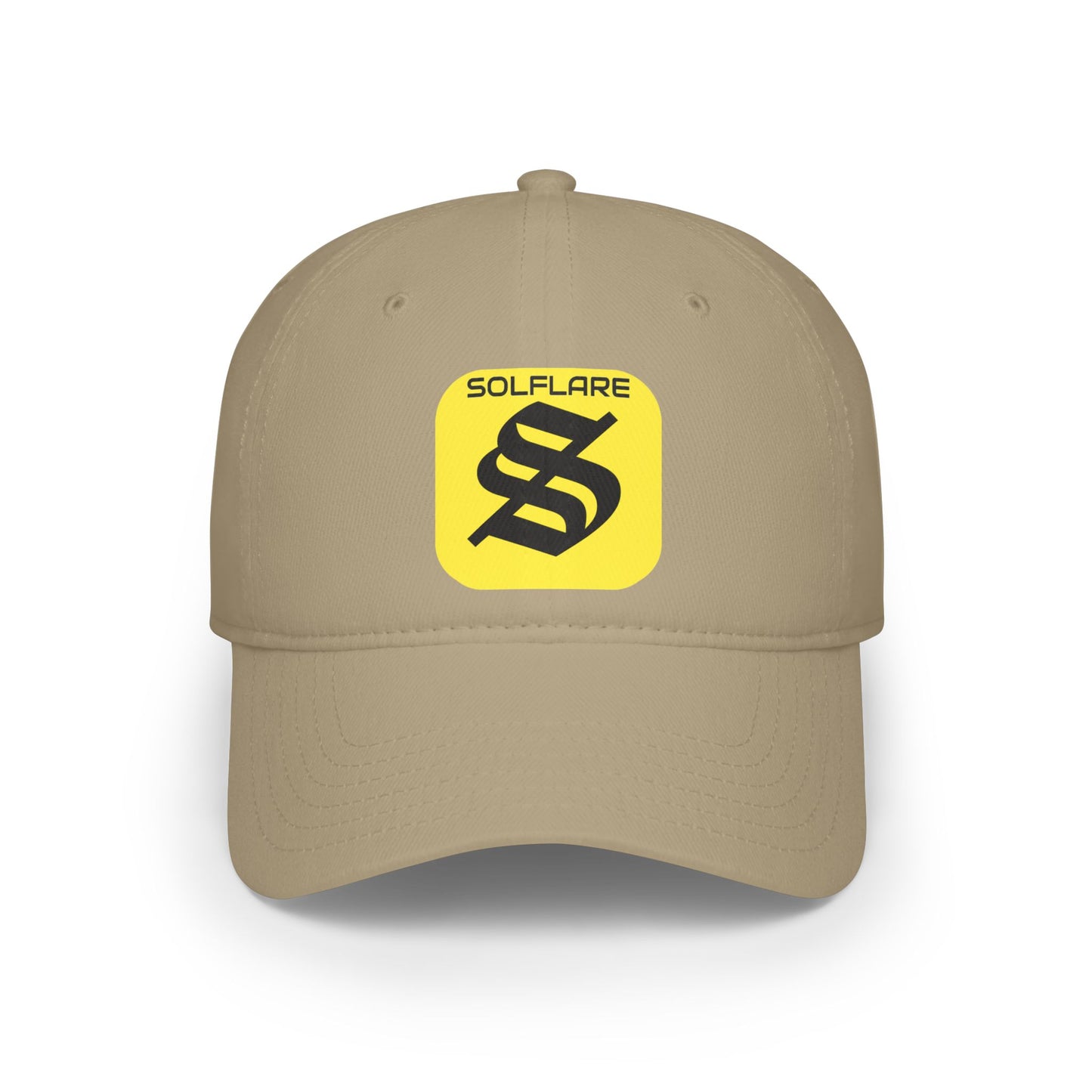 SolflareLogo Low Profile Baseball Cap by cypherpunkgear.com