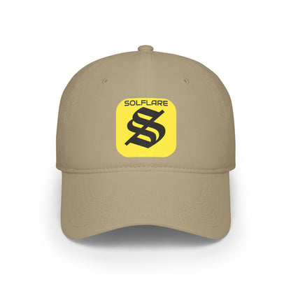 SolflareLogo Low Profile Baseball Cap by cypherpunkgear.com