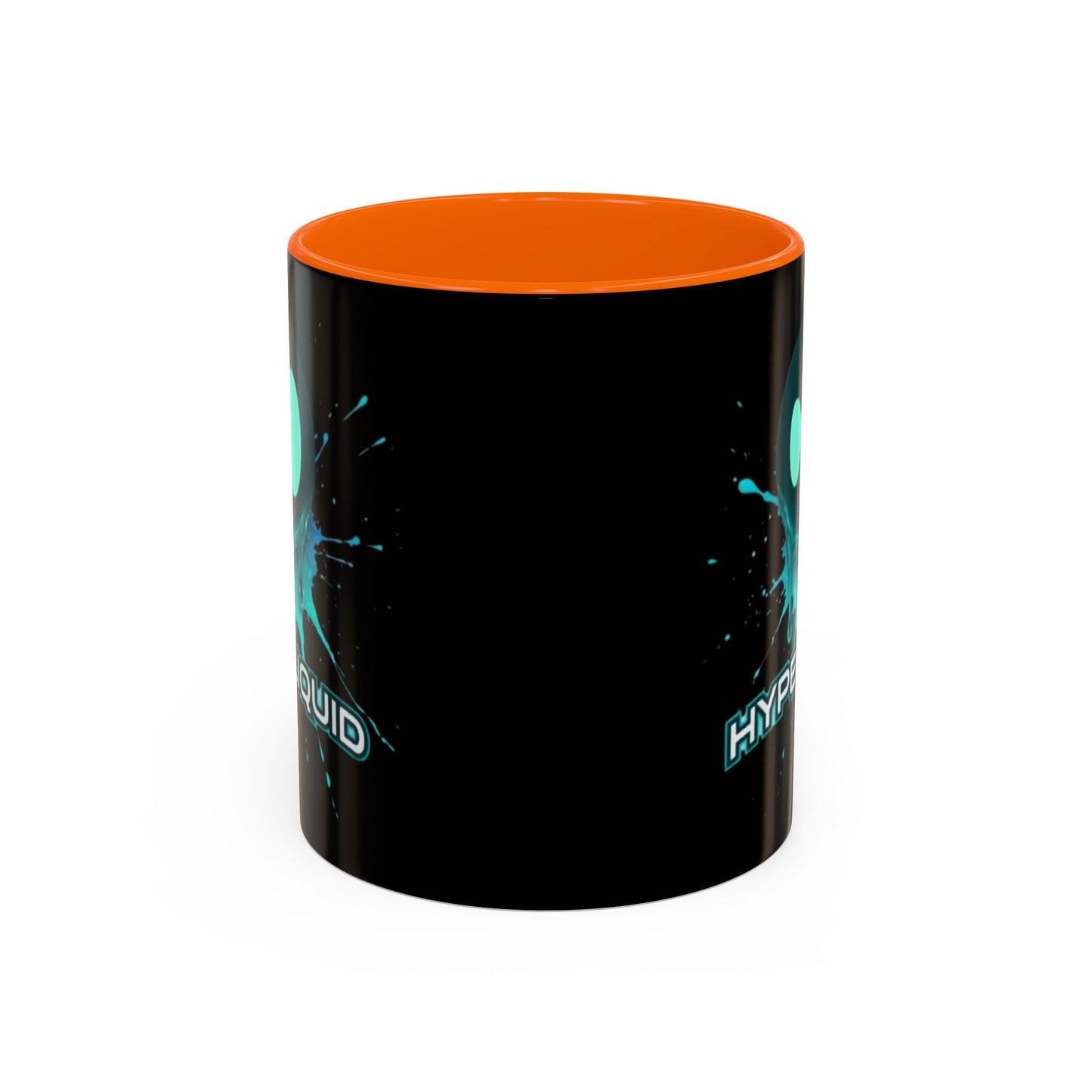 HYPE Drip Black Accent Mug by cypherpunkgear.com