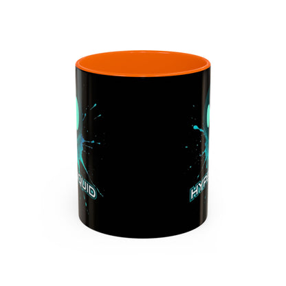 HYPE Drip Black Accent Mug by cypherpunkgear.com