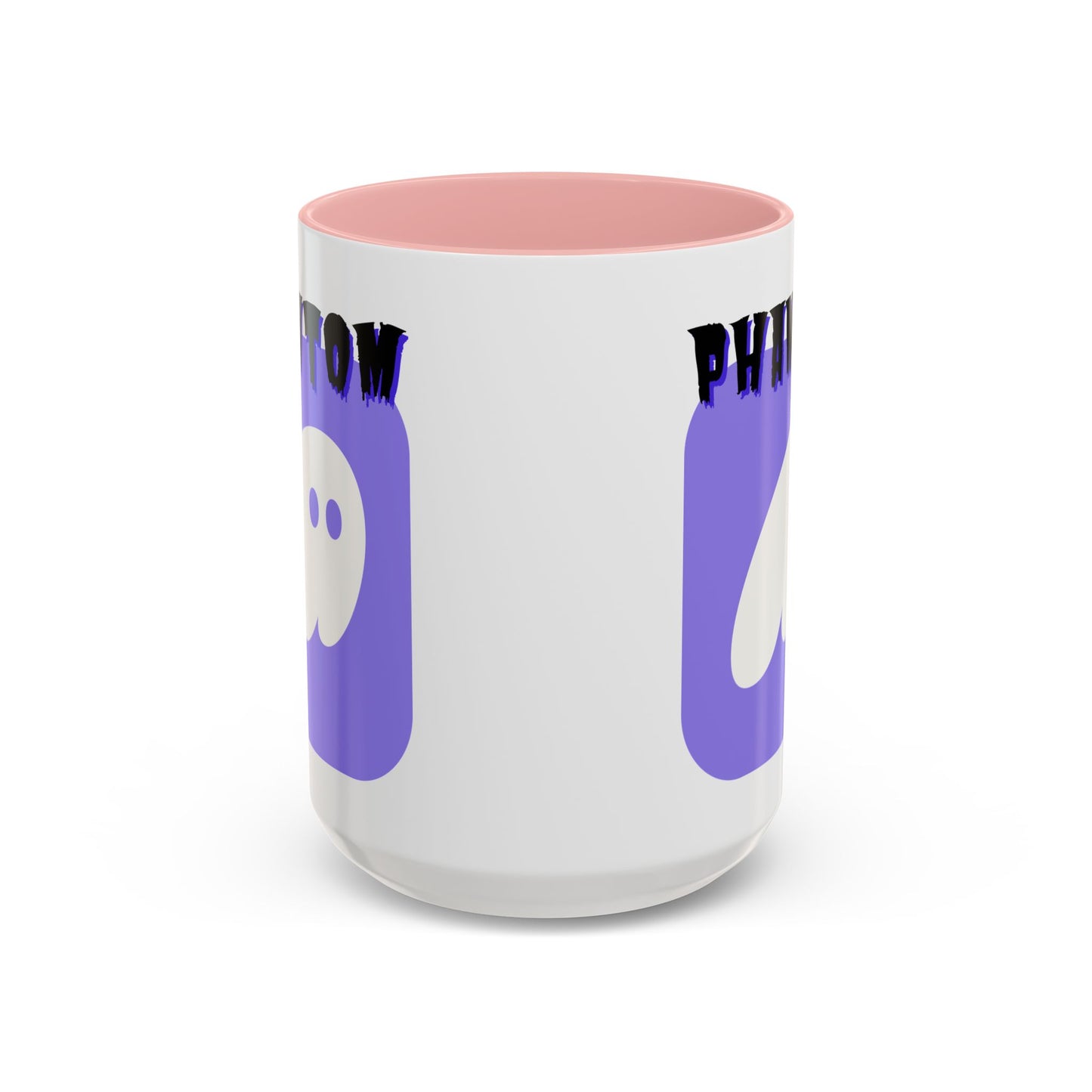 Phantom Hot Wallet White Accent Mug by cypherpunkgear.com