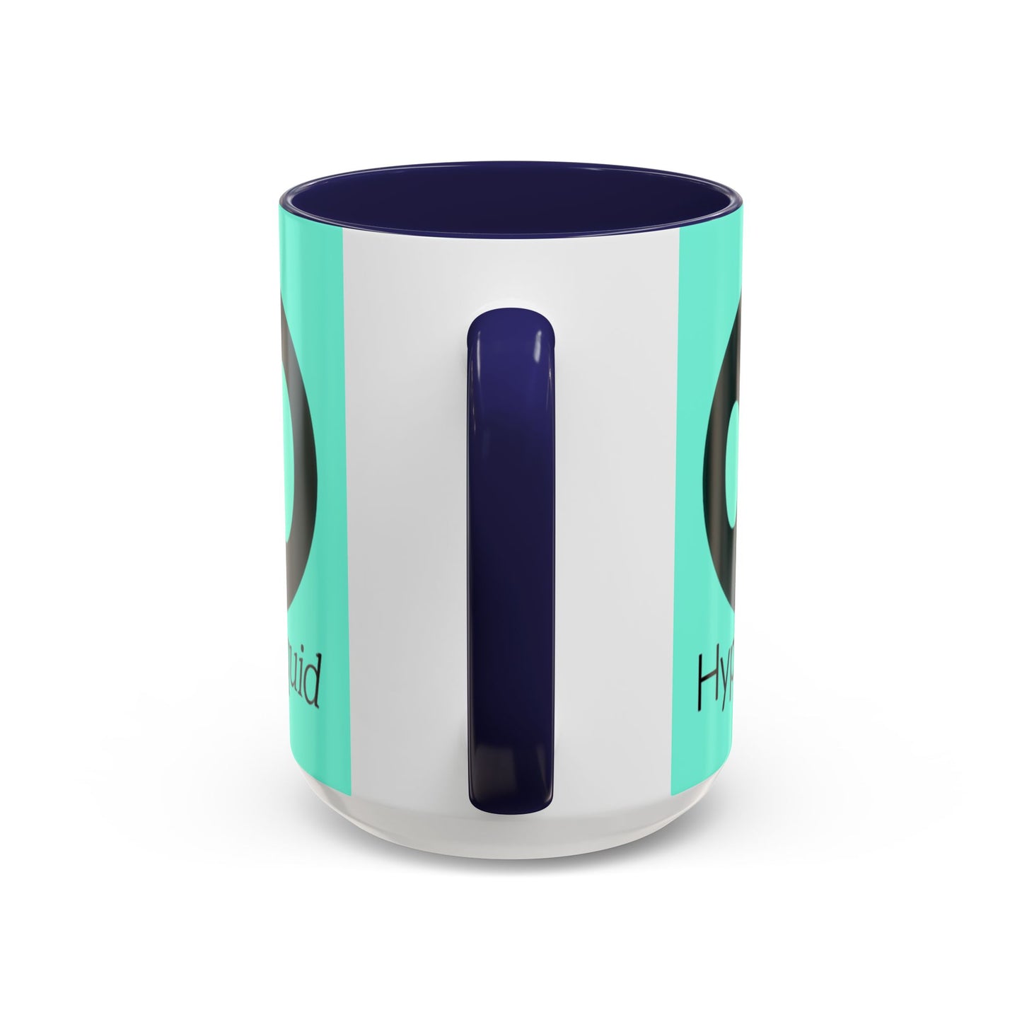 Hyperliquid Black font Light Hyperliquid Accent Mug by cypherpunkgear.com