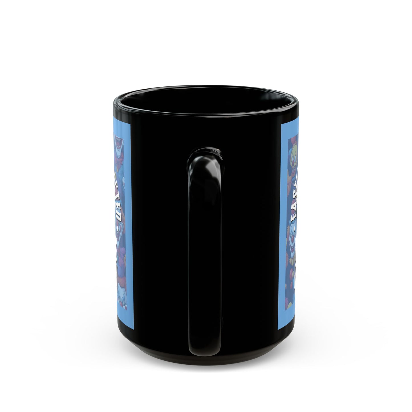 Easily Distracted by Heinous Fuckery Little Jinx Light Blue Mug by cypherpunkgear.com