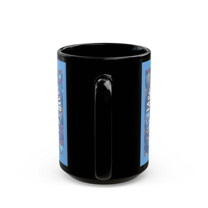 Easily Distracted by Heinous Fuckery Little Jinx Light Blue Mug by cypherpunkgear.com