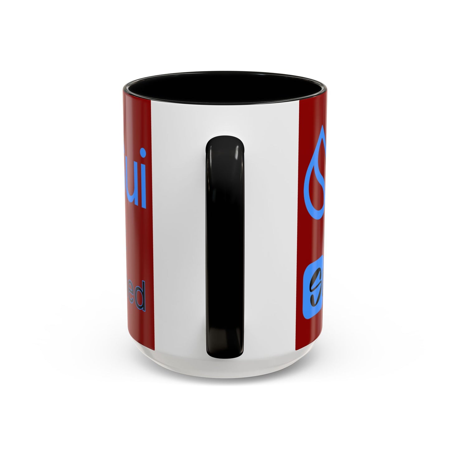 Sui: Get Slushed Red Accent Mug by cypherpunkgear.com