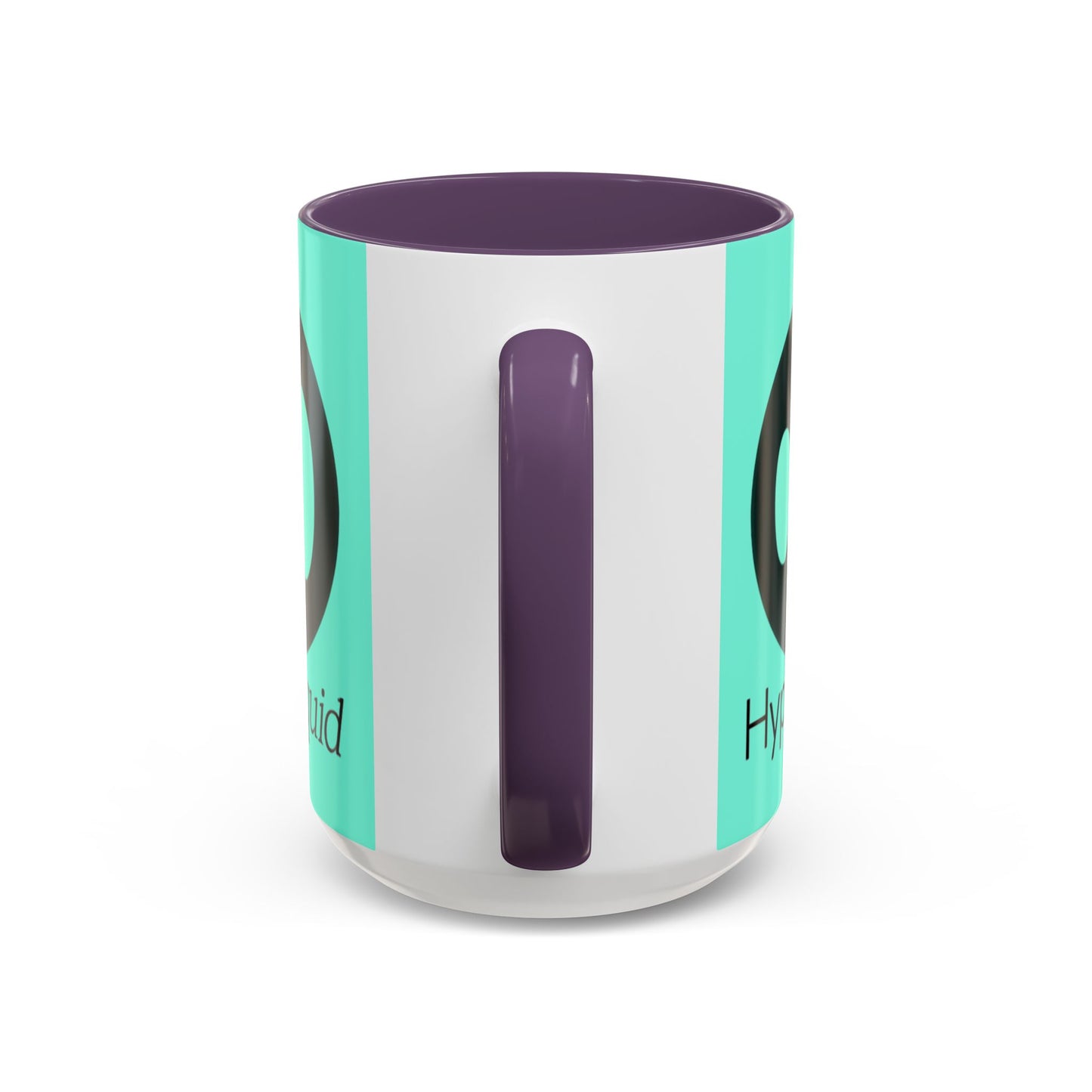 Hyperliquid Black font Light Hyperliquid Accent Mug by cypherpunkgear.com