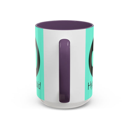 Hyperliquid Black font Light Hyperliquid Accent Mug by cypherpunkgear.com