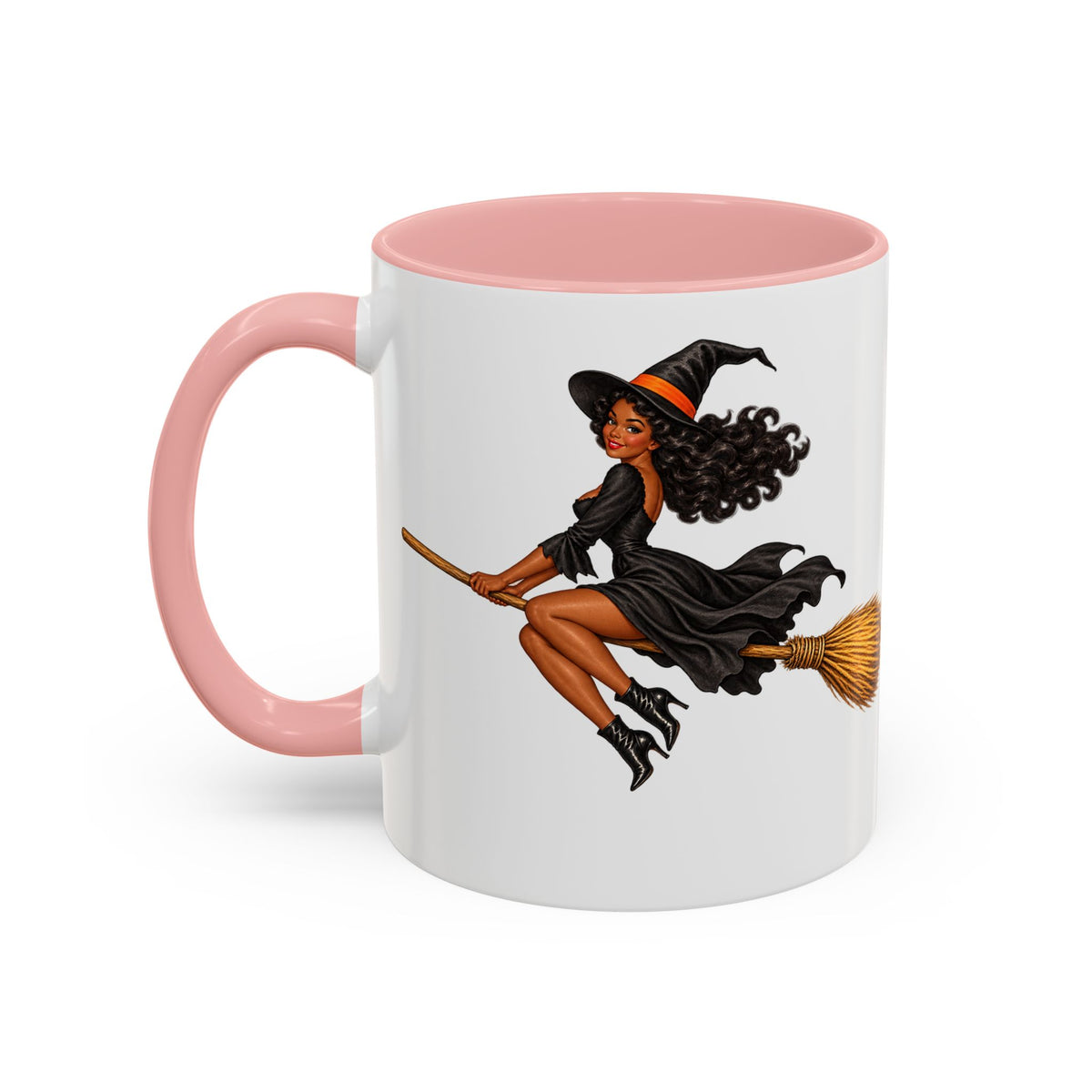 Velvet Vex White Accent Mug by CreepyCrafts.boo