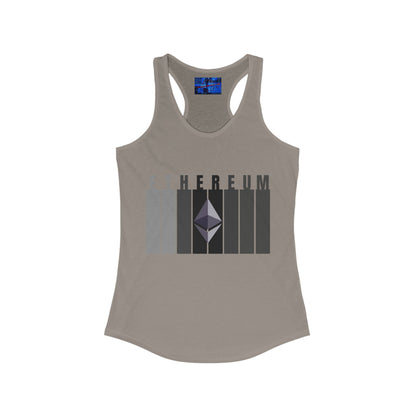 Ethereum (ETH) Women's Racerback Tank Top by cypherpunkgear.com