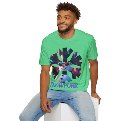 Snowpunk DKcolors Unisex T-Shirt by cypherpunkgear