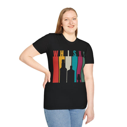 Whisky spelled without an 'e' DKcolors Unisex T-Shirt by cypherpunkgear.com