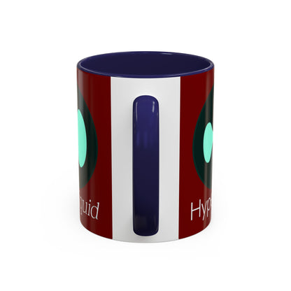 Hyperliquid White font Red Accent Mug by cypherpunkgear.com