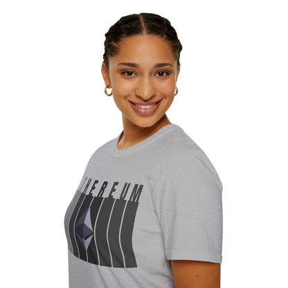 Ethereum (ETH) Light colors Unisex T-Shirt by cypherpunkgear.com