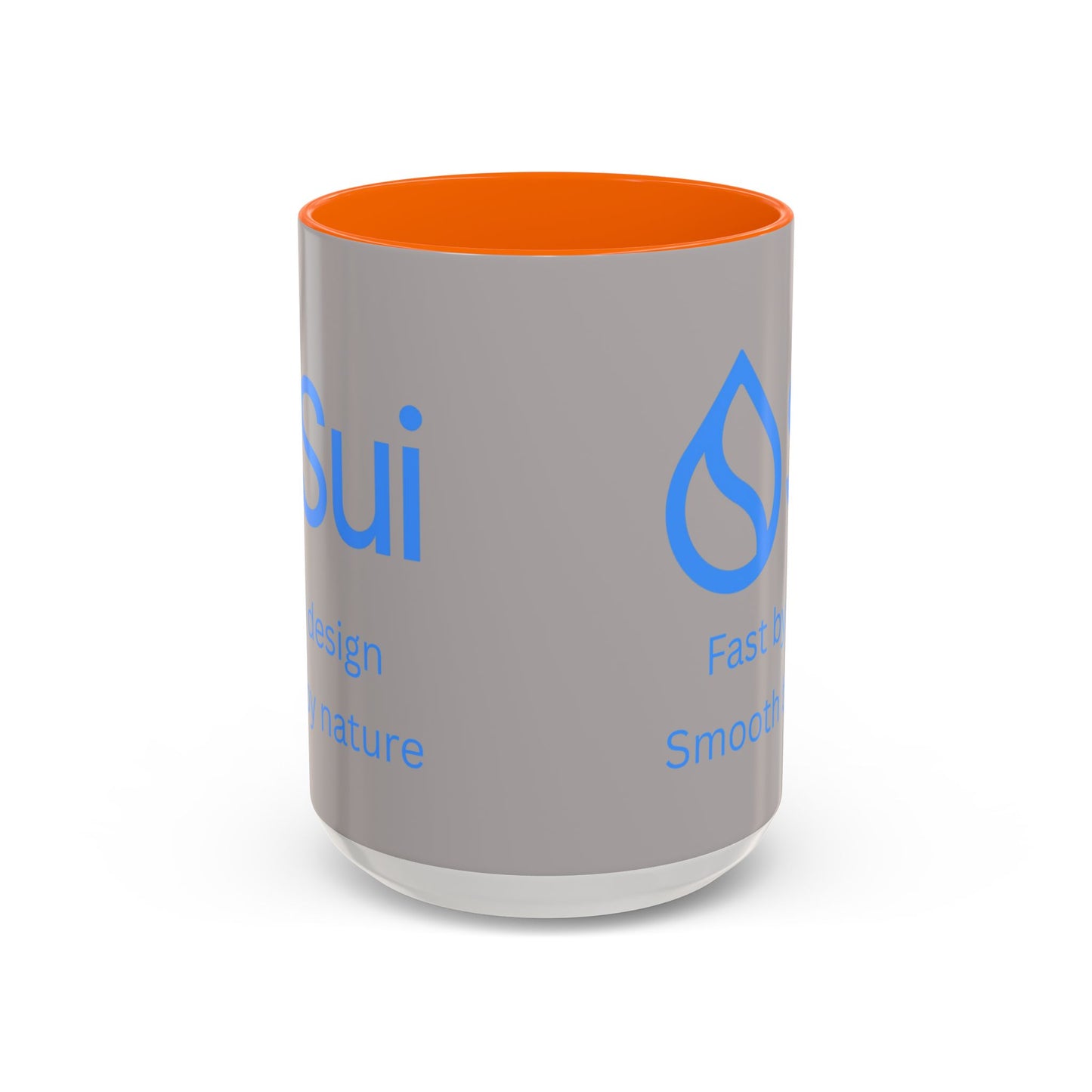SUI Grey Accent Mug by cypherpunkgear.com