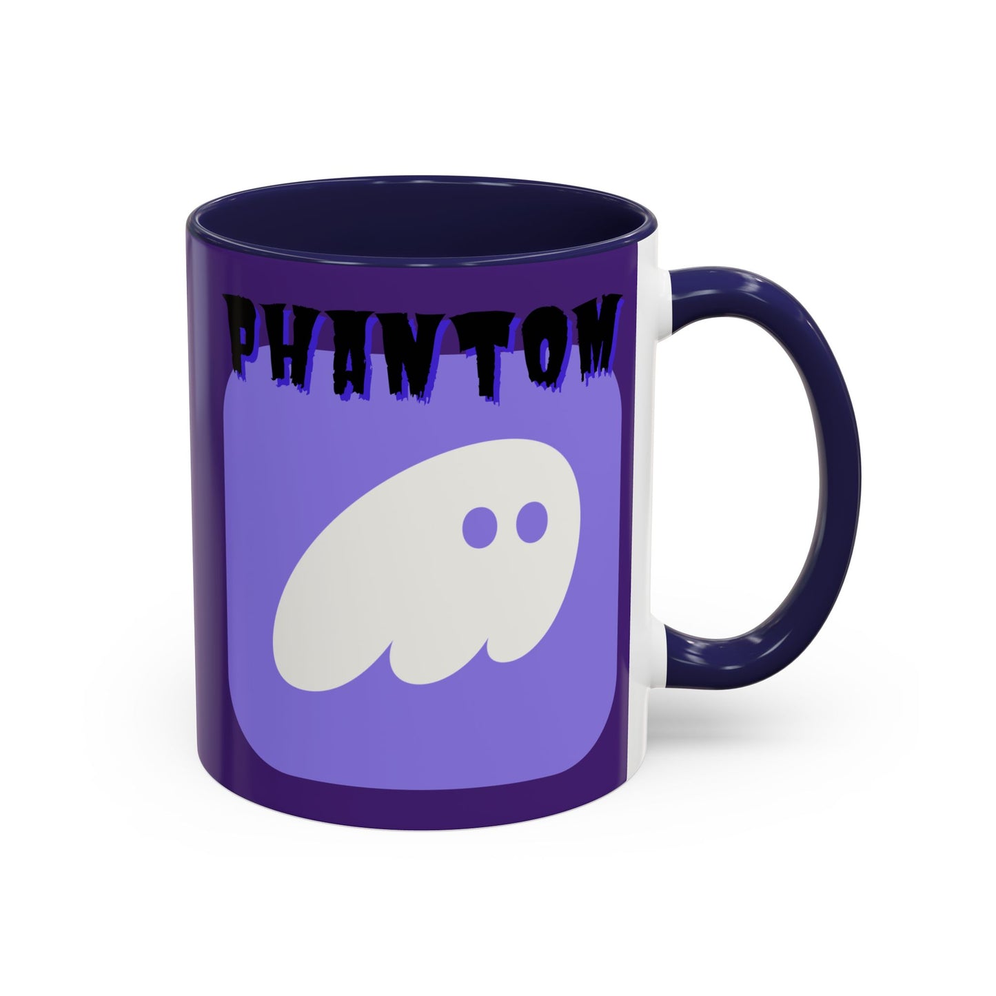 Phantom Hot Wallet Purple Accent Mug by cypherpunkgear.com
