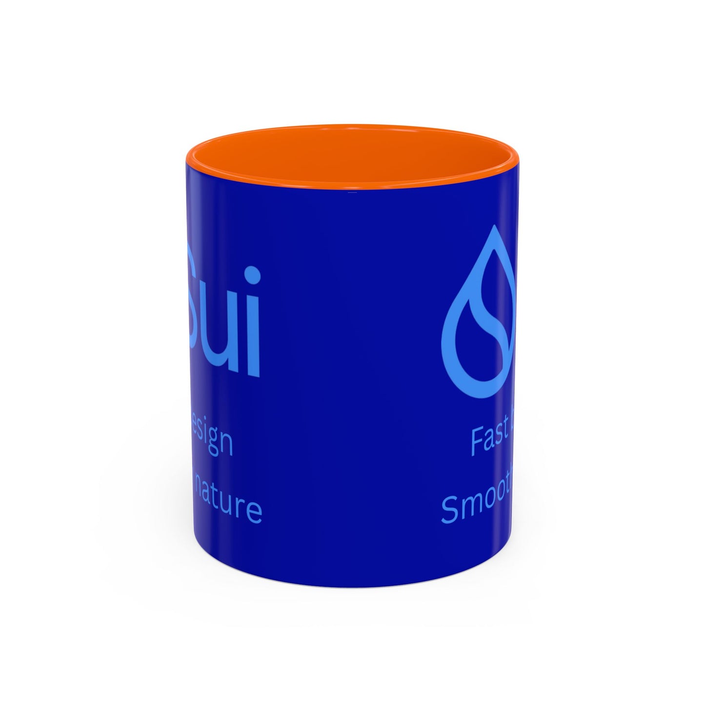 SUI Dark Blue Accent Mug by cypherpunkgear.com