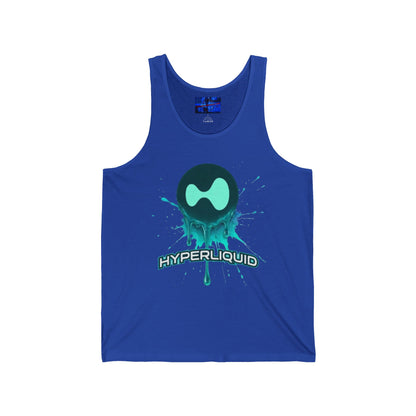 HYPE Drip Unisex Jersey Tank Top by cypherpunkgear.com