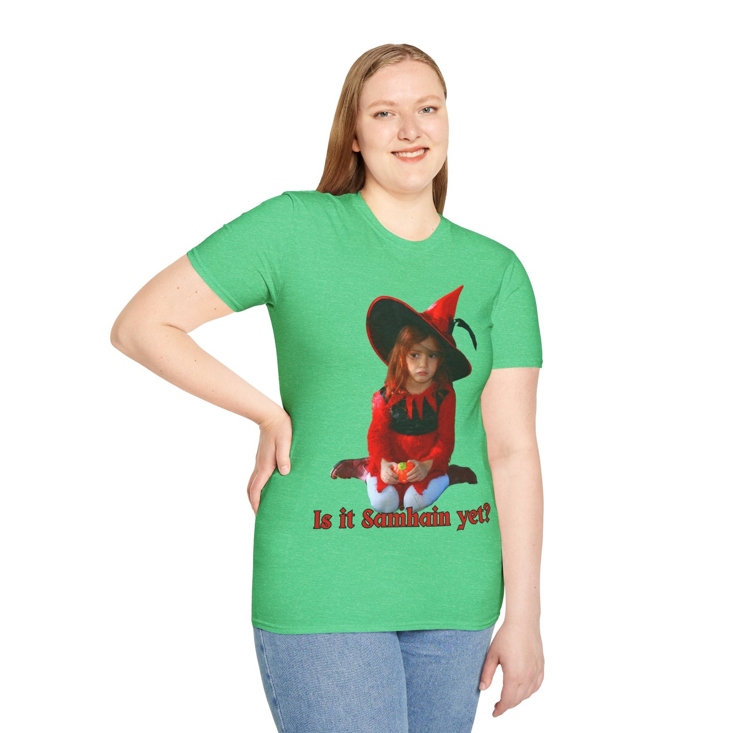 Is it Samhain yet? Dark colors Unisex T-Shirt by CreepyCrafts.boo