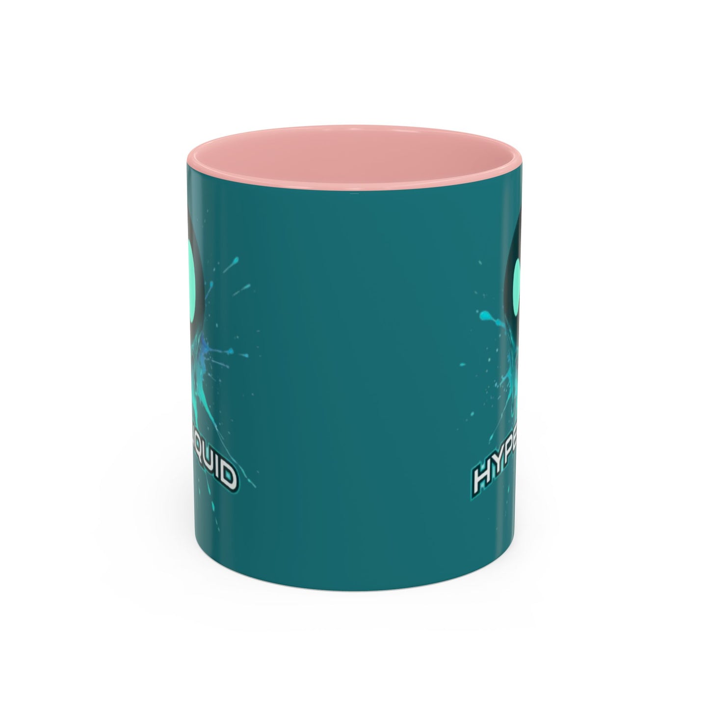 HYPE Drip Hyperliquid Accent Mug by cypherpunkgear.com