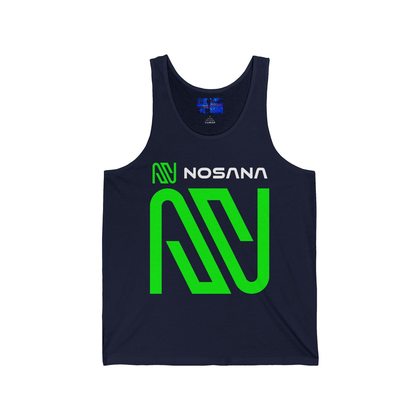 Nosana (NOS) Unisex Jersey Tank Top by cypherpunkgear.com