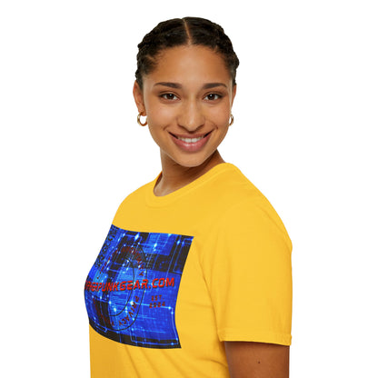 Cypherpunkgear.com logo Light colors Unisex T-Shirt by cypherpunkgear.com