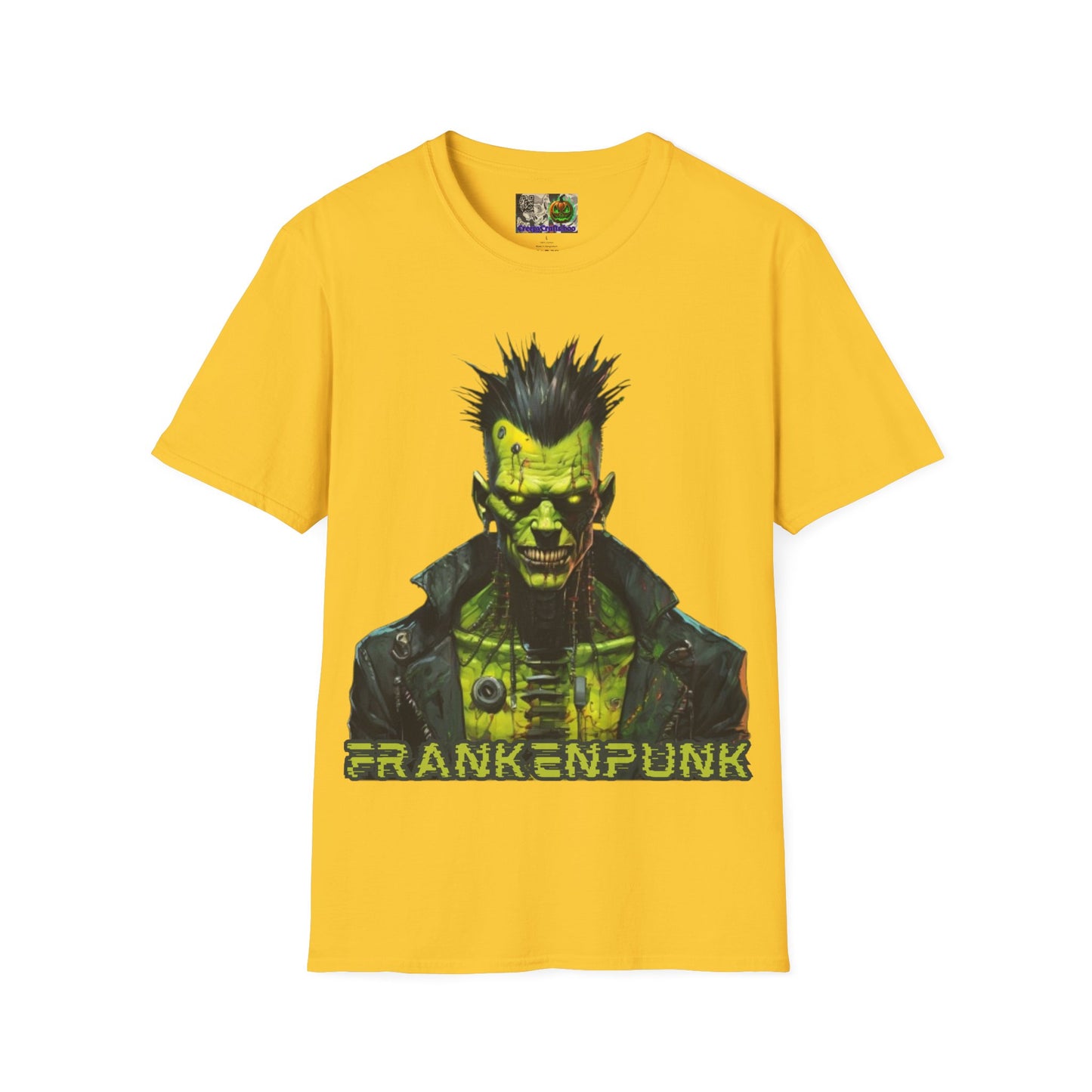Frankenpunk Light colors Unisex T-Shirt by CreepyCrafts.boo