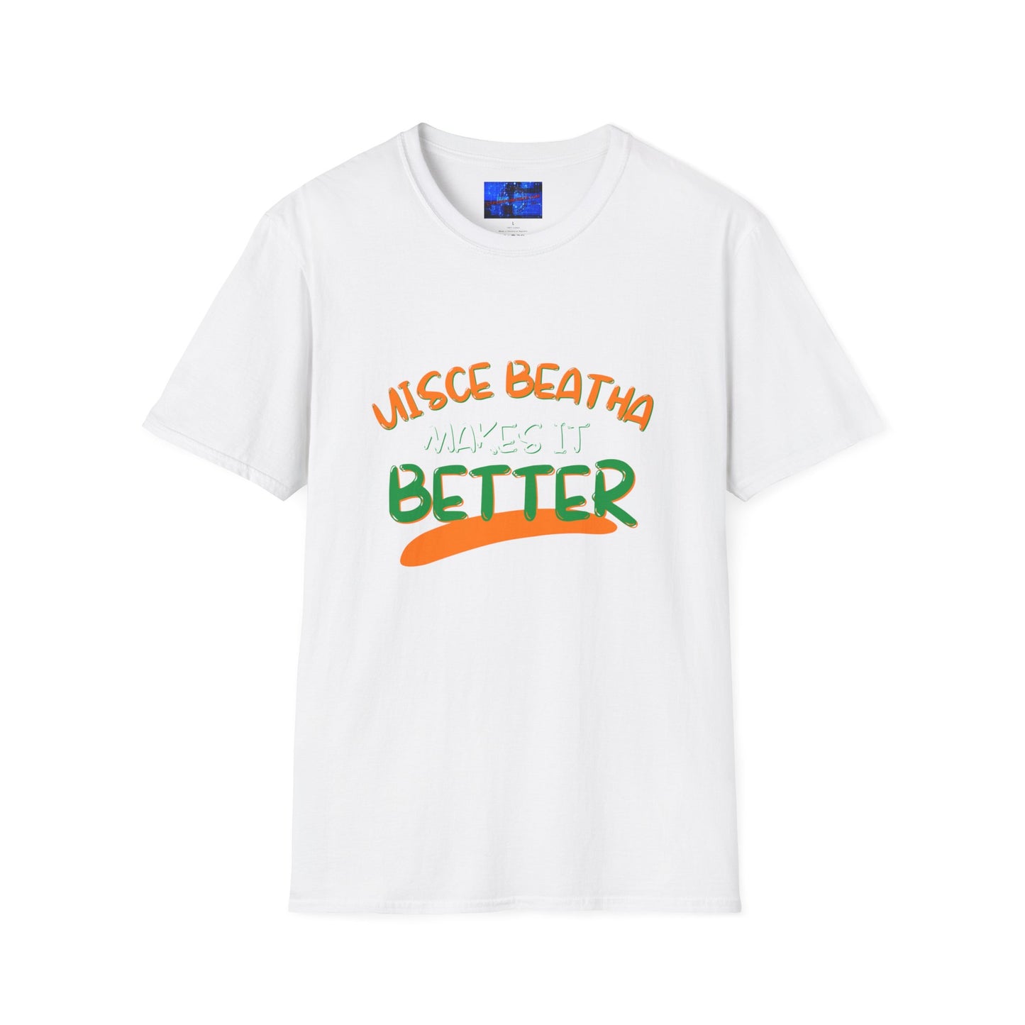 Uisce Beatha makes it better OWGfont LTcolors Unisex T-Shirt by cypherpunkgear