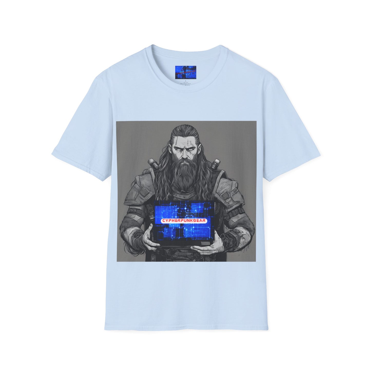 Street Samurai Cyberpunk Unisex T-Shirt by cypherpunkgear