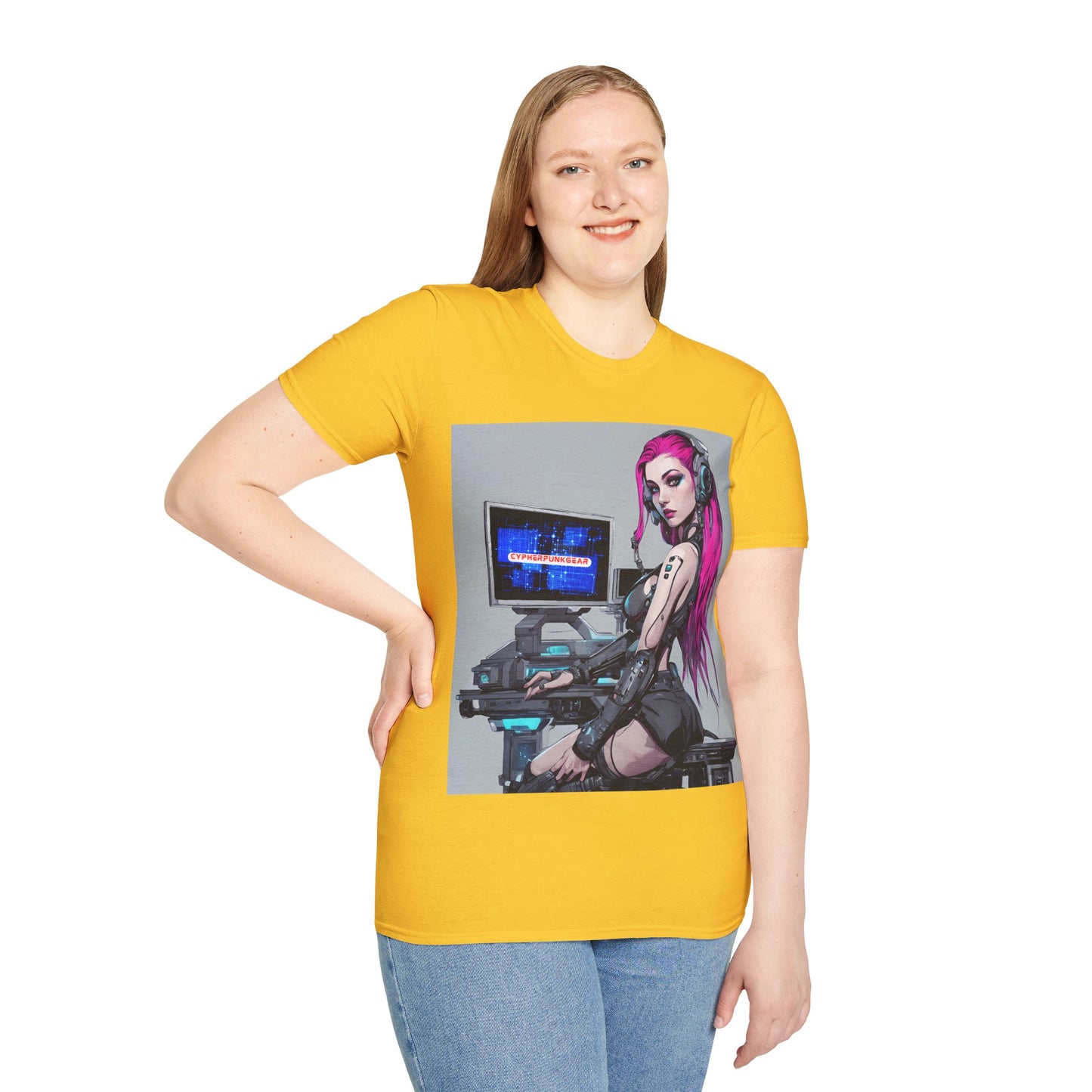 ¡Cyberpunk de cypherpunkgear! Camiseta unisex de estilo suave